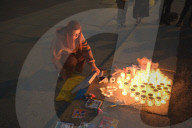 Vigil In Warsaw For Victims Of Russian Attack On Sumy 