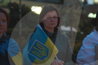 Vigil In Warsaw For Victims Of Russian Attack On Sumy 