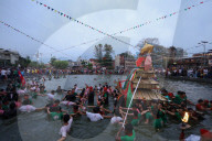 Gahana Khojne Jatra: A Festival In Nepal Where Goddess Tour Round Pond In Search Of Missing Jewel