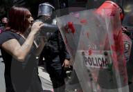 Dissident Collectives In Mexico City Carry Out Direct Action Outside The Colombian Embassy To Demand Justice For The Transfemicide Of Sara Millerey