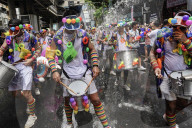 Thailand Celebrates Songkran Festival 2025.