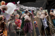 Thailand Celebrates Songkran Festival 2025.