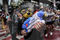 Thailand Celebrates Songkran Festival 2025.