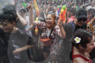 Thailand Celebrates Songkran Festival 2025.
