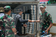 Free Nutritious Meal Distribution In Bandung
