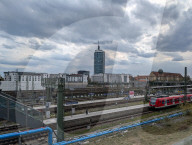 Railway Infrastructure At Donnersbergerbruecke In Munich