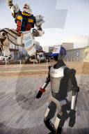 Chinese humanoid robot at Osaka expo

