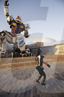 Chinese humanoid robot at Osaka expo

