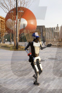 Chinese humanoid robot at Osaka expo

