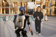 Chinese humanoid robot at Osaka expo

