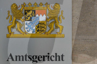 German Local District Court Signage