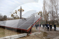 Solar park opened at Chernobyl Nuclear Power Plant