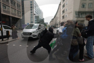 Anti Israel rally turns violent in Trafalgar Square