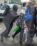 Anti Israel rally turns violent in Trafalgar Square