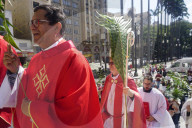 Celebration Of Palm Sunday In SP