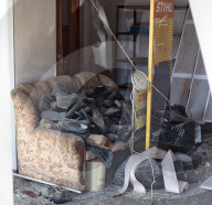 Aftermath of Russian drone attack in Odesa 