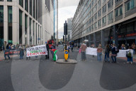 Anti Israel rally turns violent in Trafalgar Square