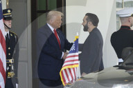 DC: President Trump and President Bukele hold a White House arrivals