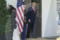DC: President Trump and President Bukele hold a White House arrivals