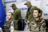 Chinese Citizens Zhang Renbo And Wang Guangjun, Who Participated In The War Against Ukraine On The Side Of Russia And Were Taken Prisoner, Meet With Journalists In Kyiv