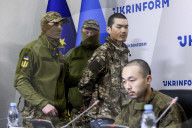 Chinese Citizens Zhang Renbo And Wang Guangjun, Who Participated In The War Against Ukraine On The Side Of Russia And Were Taken Prisoner, Meet With Journalists In Kyiv