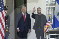DC: President Trump and President Bukele hold a White House arrivals