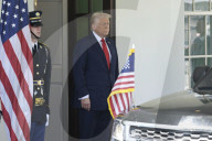 DC: President Trump and President Bukele hold a White House arrivals