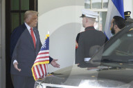 DC: President Trump and President Bukele hold a White House arrivals
