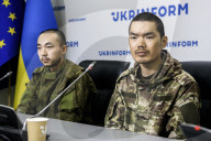 Chinese Citizens Zhang Renbo And Wang Guangjun, Who Participated In The War Against Ukraine On The Side Of Russia And Were Taken Prisoner, Meet With Journalists In Kyiv