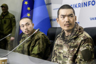 Chinese Citizens Zhang Renbo And Wang Guangjun, Who Participated In The War Against Ukraine On The Side Of Russia And Were Taken Prisoner, Meet With Journalists In Kyiv