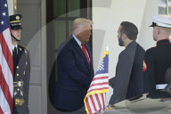 DC: President Trump and President Bukele hold a White House arrivals