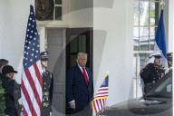 President Of El Salvador Nayib Buckle  And  President Donald J Trump
