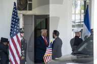 President Of El Salvador Nayib Buckle  And  President Donald J Trump