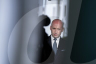 Stephen Miller  Talks To Press After Interview With Fox News