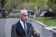 Stephen Miller  Talks To Press After Interview With Fox News