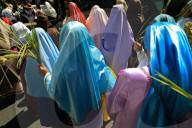 Palm Sunday Reenactment  In Mexico- Holy Week