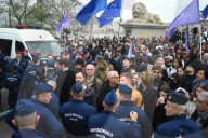 Protest In Hungary