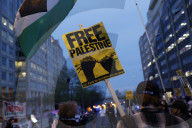 Pro-Palestine Protesters Demand Freedom For Mahmud Khalil At ICE Building Rally