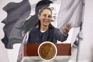 Mexico’s President Claudia Sheinbaum Holds Briefing