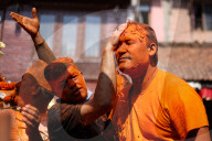 Sindoor Jatra In Nepal.