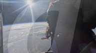 Moment Katy Perry and Lauren Sanchez in all female Blue Origin space flight went weightless