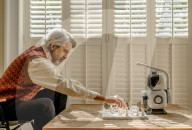 Chess playing robot makes its own moves