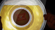 Beer filled LP for ale-loving and vinyl fans
