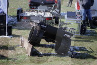 Ukraine Forces test ground-based robots