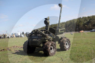 Ukraine Forces test ground-based robots