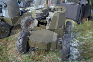 Ukraine Forces test ground-based robots