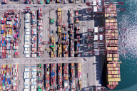 China Shandong Qingdao Port Container Trade