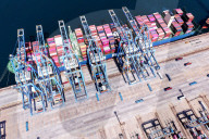 China Shandong Qingdao Port Container Trade