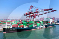 China Shandong Qingdao Port Container Trade