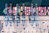 China Shandong Qingdao Port Container Trade